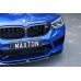 Накладка сплиттер на передний бампер на BMW M5 F90